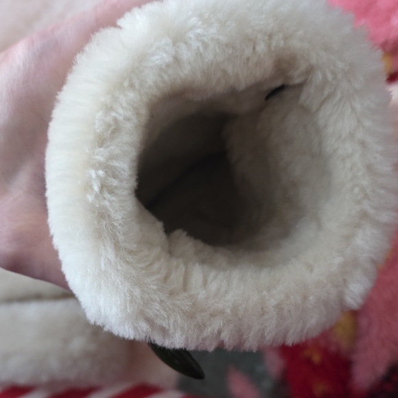 UGG Beige Shearling Gloves Size XL - Picture 11 of 13